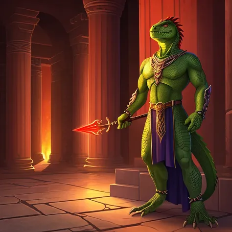 Masterpiece, HD, high resolution, high quality, best quality, super detailed. Solo character alone, multiple views. Dark Fantasy art.
{{(An ageless male-adult-iguana-sorcerer:(appearance: dark-green-scales-skin. iguana-head. Iguana-face. Iguana-Red-glowing...