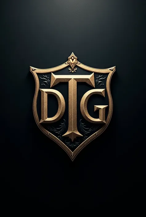  Create a logo by military heraldry,from the letters D ,T,G.