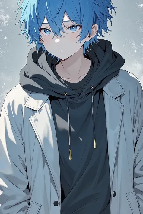 profile pose

Yamada sensei、A person named 、20th Generation、、 one man with holes 、 blue hair、 blue eyes、 white skin 、 gray sweatshirt、 black hoodie、（ long white coat ）、Sleep science researcher 、 2-headed character