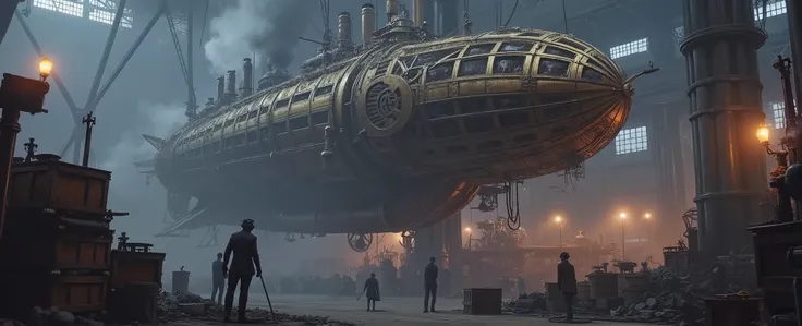 Steampunk ship building