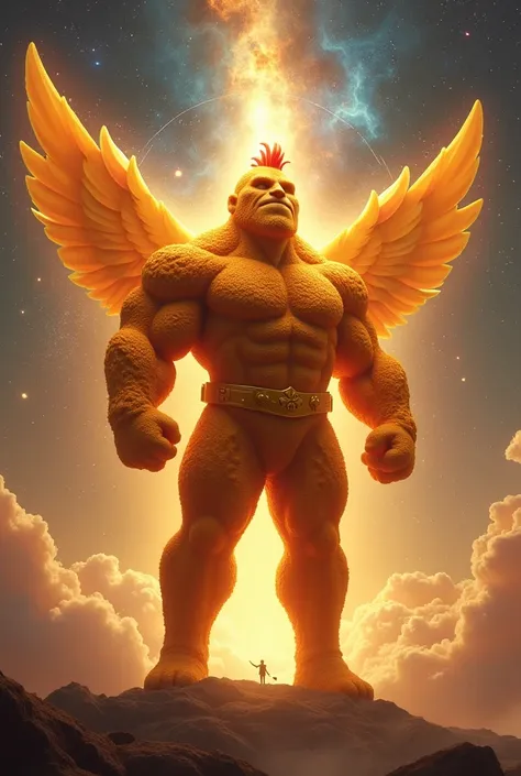 The chicken nugget super hero phase god