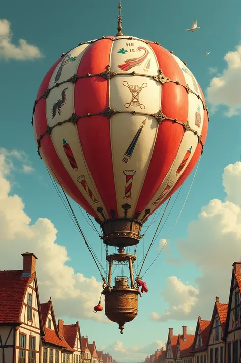 A barbers balloon 