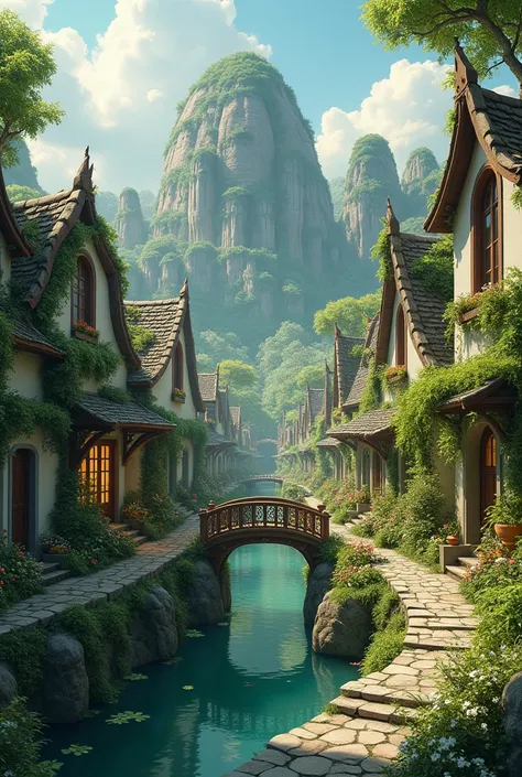 Viridalis is a picturesque city that feels like it grew naturally rather than being built. The buildings are quaint and human-like, constructed of white stone and wood, with moss and ivy draping their walls. Every home has a small garden bursting with herb...