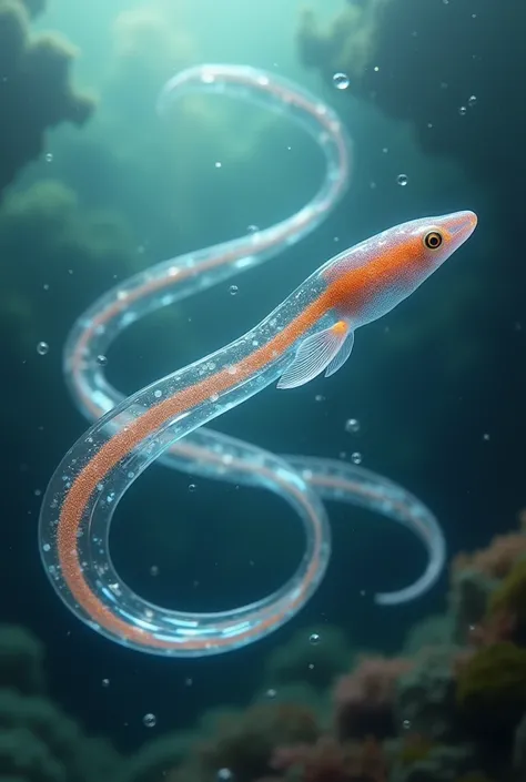 Glass striped eel