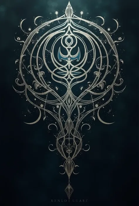 A unique sigil for the goddess of life and death 