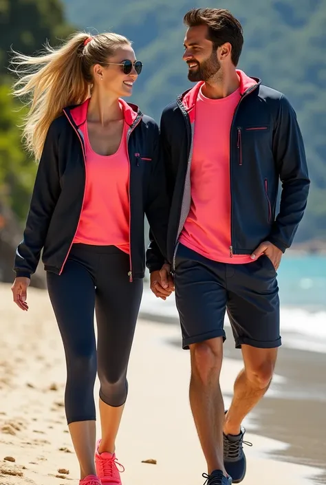 The clothing sets for men and women who are going on their honeymoon and use beautiful clothing sets during this trip should be mostly sporty in design.