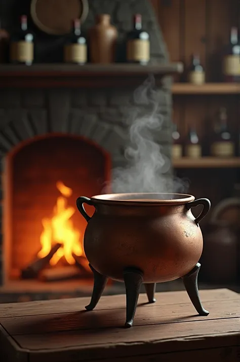  Cauldron for brandy, drawn 