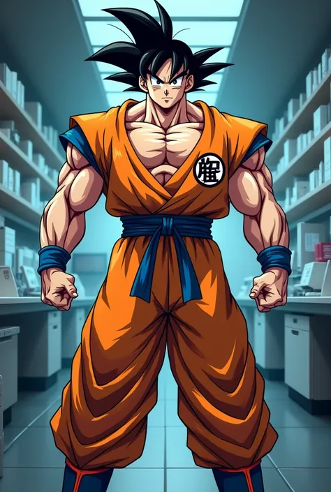 Physicist Goku of a Mister Olympia