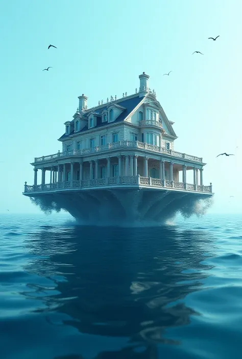 A house at sea