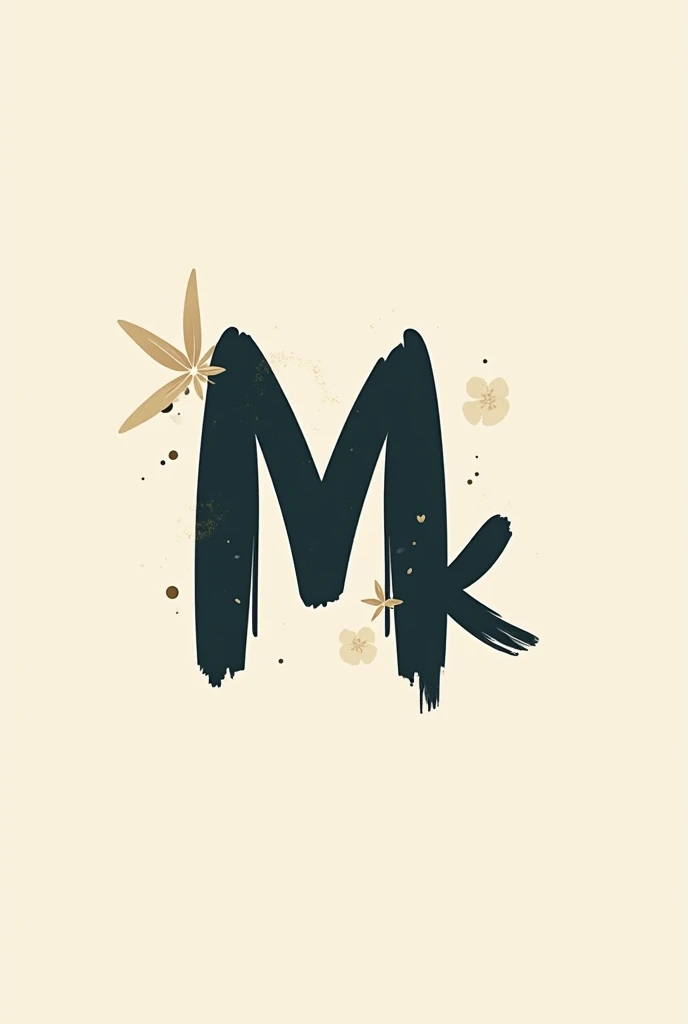 Create a flat vector, illustrative-style lettermark logo design for Musisi Kampong Makassar