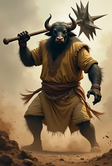 Uttar Pradesh storms in as a broad-shouldered buffalo enforcer in a mud-stained kurta, swinging a spiked mace as he crushes rivals with the brute force of its sacred heartland.