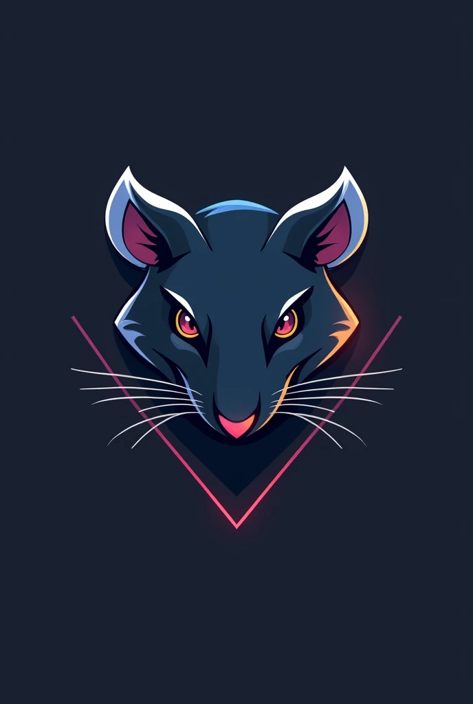 Esport Minimalist rat logo