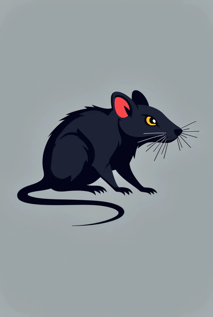 Esport Minimalist rat logo