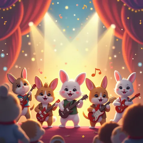  cute animals 、concert