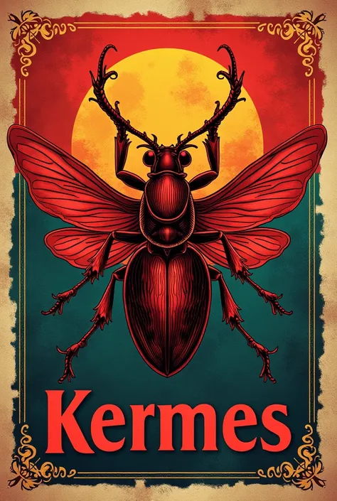 Create a kermes poster