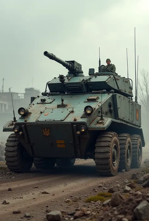 Photo of the war vehicle Ukraine 