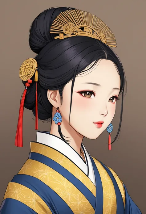 A beautiful girl from the Joseon Dynasty