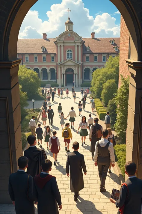 Setting: A bustling scene at St. Yon, with Brothers and students going about their daily routines.
 
Dialogue:
 
Narrator: "Brother De La Salle, though he may have wished to retire, continued to serve the Brothers and the Church until his very last breath....