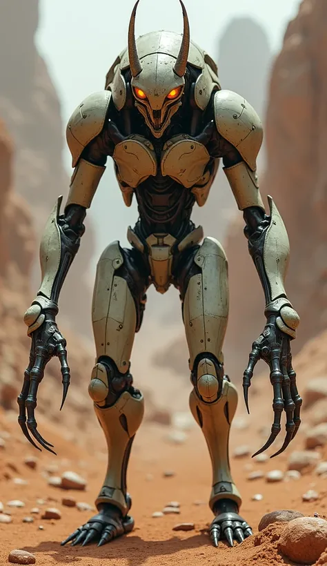 On a planet where the surface is covered by an interlocking network of massive hive cities, a species of biomechanical insectoid humanoids has evolved. These beings have humanoid figures, but their exoskeletons are covered in segmented armor plates made of...