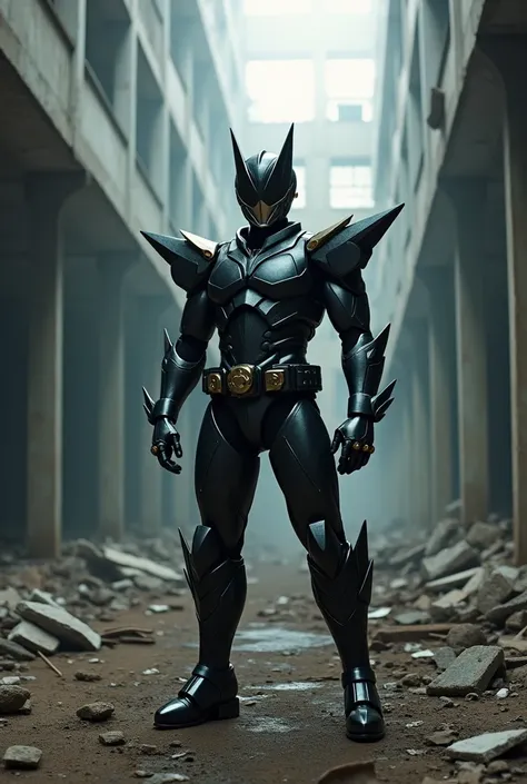 Kamen Rider,Black Armor,Located in an abandoned building