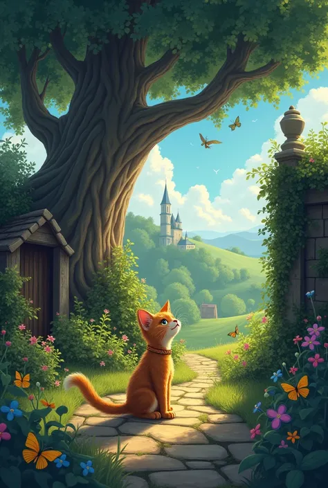 Once upon a time, in a quiet village nestled between rolling hills, there lived a small, curious cat named Whiskers. Whiskers wasn’t like the other cats. While they spent their days lounging in the sun or chasing after birds, Whiskers had an insatiable sen...