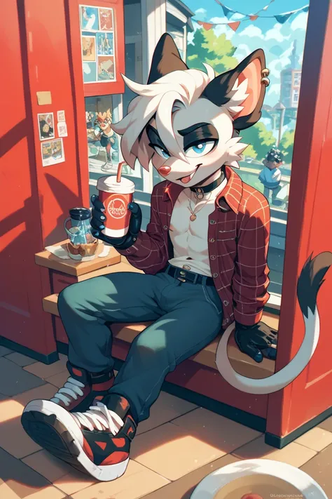 Male furry teenager amirhossein ajorloo fluffysonicxl style 