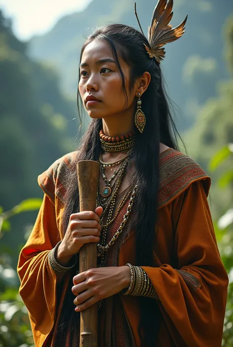 Do you have an indigenous Chinese Shuar woman