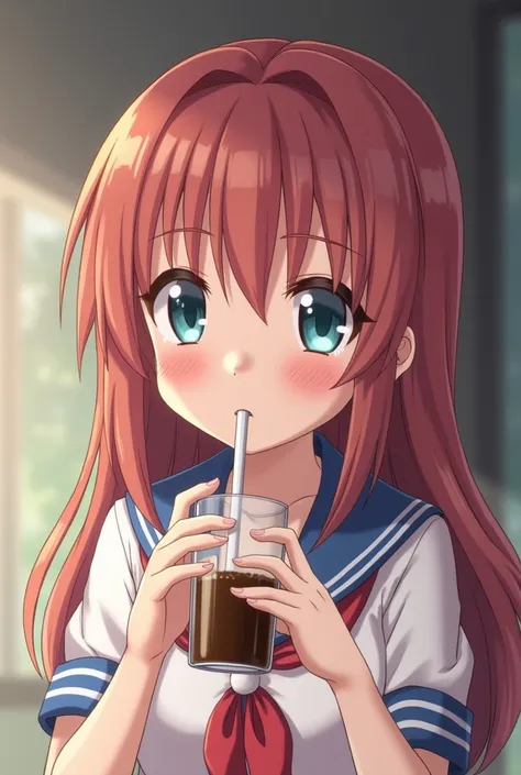 Junior high school girls drinking semen