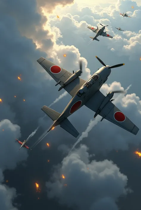 Fighter、Seismic、plane、Japanese Army、 World War II