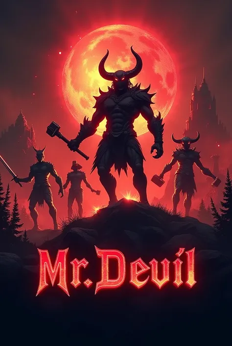 Project Title: YouTube Banner for "Mr.Devil" Gaming Channel

Design Description:
Create a visually dynamic banner for a gaming channel named Mr.Devil. The banner should evoke a sense of adventure, action, and mystery, appealing to fans of epic and story-dr...