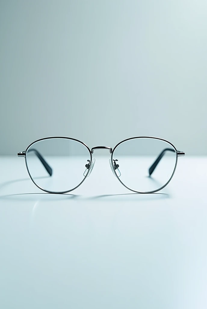 realistic photo of very clean medicated glasses
