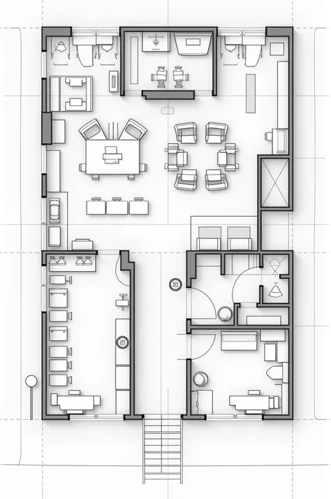 Architecture plan drawing contains Minimum Space Requirements and Their Purpose
1. Parking Space
Provides a safe area for staff, visitors, and delivery vehicles to park, reducing traffic congestion around the school.
2. Drop-off Lane
Ensures a smooth and s...