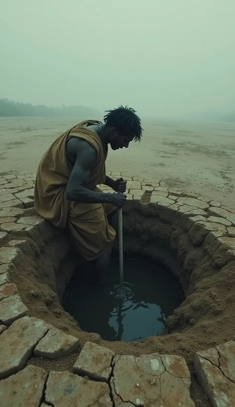 Every digging well his water is not there