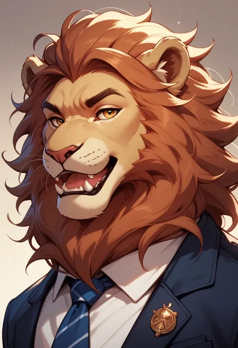 Furry lion guy