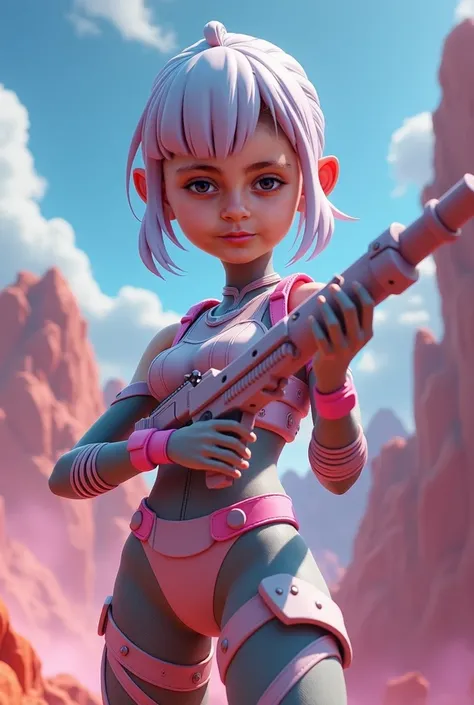 Fortnite 
weapon 
Doll 
CREATE A FORTNITE CHARACTER BASED ON PHYSICAL TRAITS