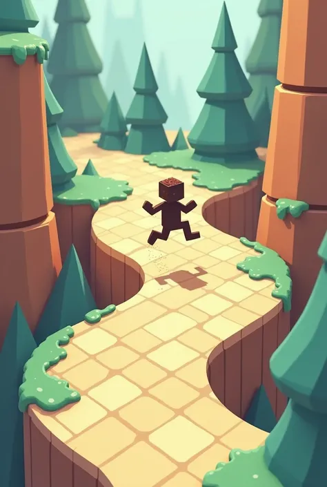 Create a player jumping 3 squares in a trail game