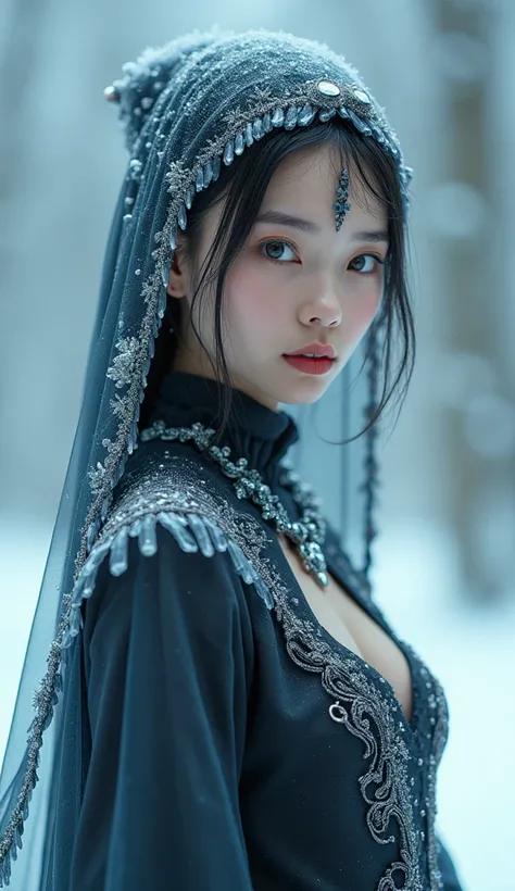  frozen poison , ( Maximum quality 、8 k、32 million 、 masterpiece fails искусства、)、(сверх high definition )、(Photo realistic :1.4)、RAW Photo,perfects eyes, Charming perfect figure ,Action:1.2, Detailed cyberpunk fashion 、cyberpunk world ,depth of fields,bl...