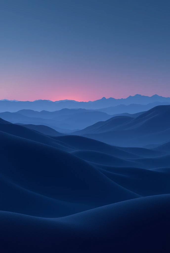 dark blue hills background 
