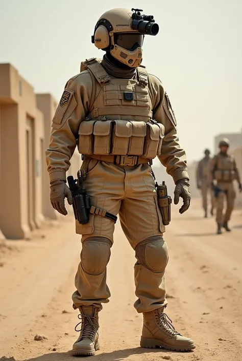 Use images from PM cs from the Iraq war of 2003 to make security guard tactical uniforms