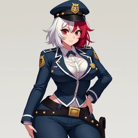 Shoto Todoroki fem , Big breasts, anime
Con traje de policia sexi