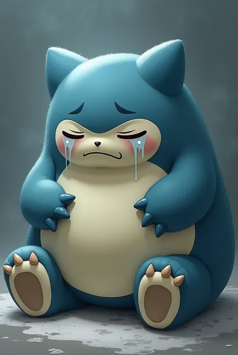 Snorlax crying