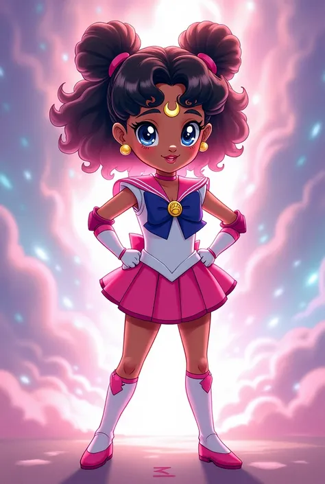 Blue ivy (hija de beyonce) como sailor chibi moon