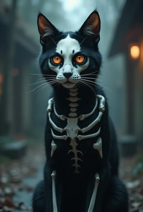 skull cat