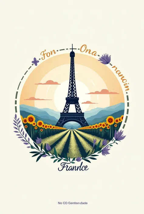 Logo your perfect destination in
 French