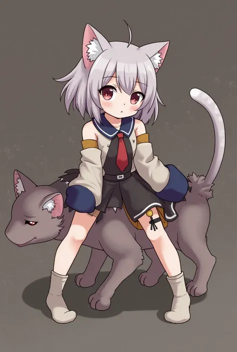 Catgirl riding your dick