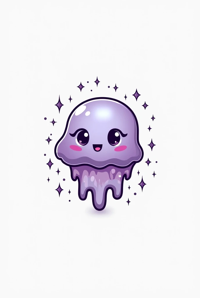 Generate a logo with these characteristics GELAX  "THE MULTIVERSE OF JELLY  "   put on a jelly but that is very cute but formal as a university couple 