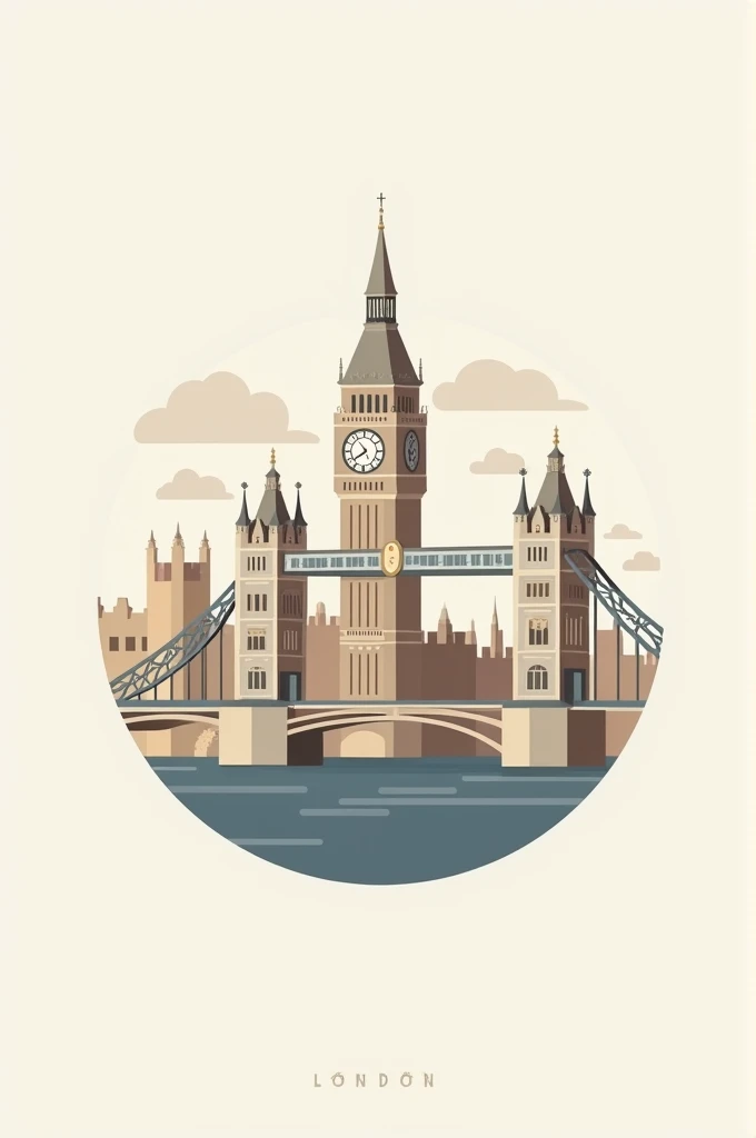  logo 2d, [UK21 ], modern, old london, 4K