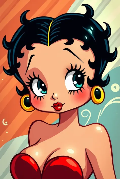 You can create a picture of me in Betty Boop animation style