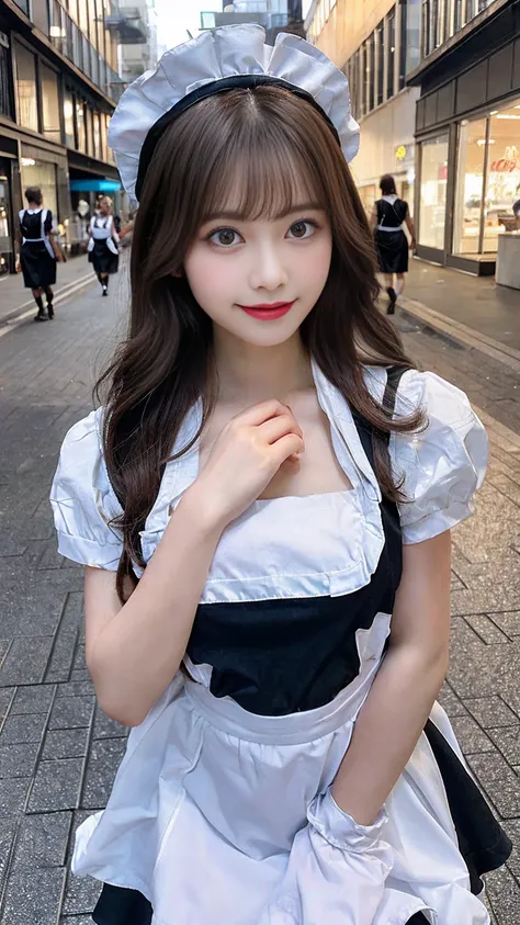 Angelic very beautiful cute young girl,
Beautiful detailed eyes, (5 yo:1.2),
Detailed double eyelids,
(Soft Saturation: 1.3), 
(Fair skin: 1.3),v-line jaw,
(Large eyes:1.4),
Long straight brown hair, huge breasts,
see-through bangs,
Sharp Focus,
beautiful ...