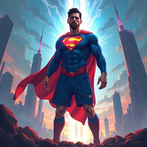 Messi superman